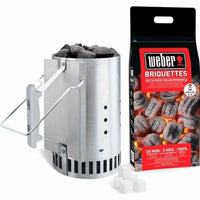 Rejilla de Encendido para Barbacoa Weber 20,57 x 32,26 x 31,75 cm