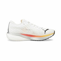 Zapatillas de running para adultos Puma Deviate Nitro Blancas para hombre