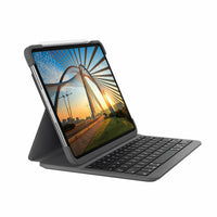 Case para Tablet y Teclado Logitech iPad Pro 11 Negro, Gris y Grafito